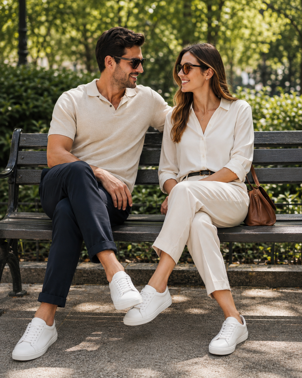 RodHod Echtleder Sneaker Weiß